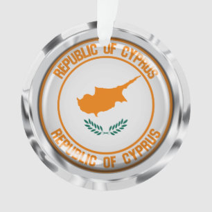 Emblème rond de la Chypre