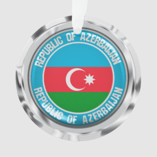 Emblème rond de l'Azerbaïdjan
