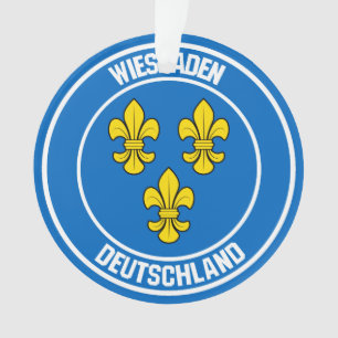 Emblème rond de Wiesbaden