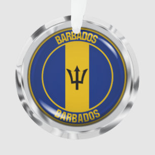 Emblème rond des Barbade