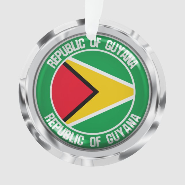 Emblème rond du Guyana (devant)