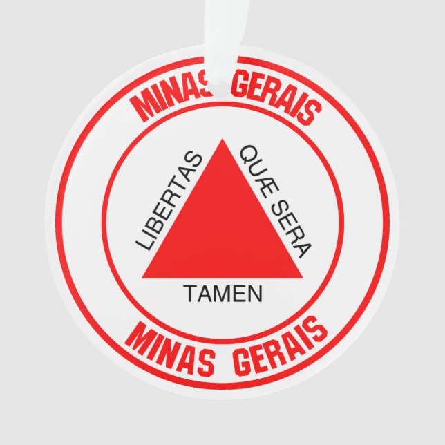 Emblème rond du Minas Gerais (devant)