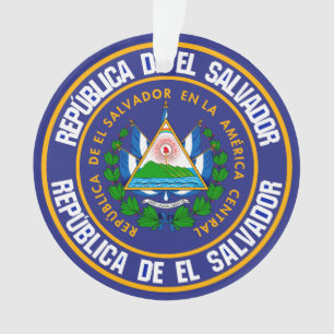 Emblème rond du Salvador
