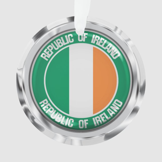 Emblème rond irlandais (devant)