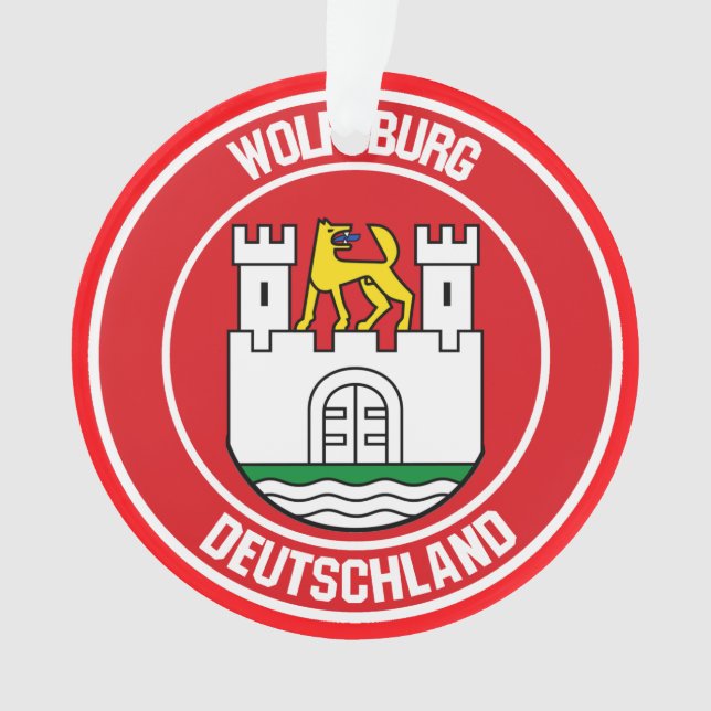 Emblème rond Wolfsburg (devant)