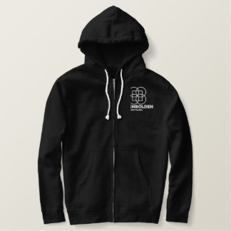 Embolden WI Reißverschluss-Sweatshirt Bestickter Hoodie