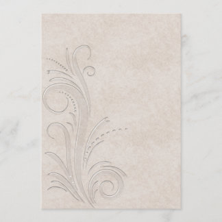 Embossed Illusion Debutante Ball Einladung