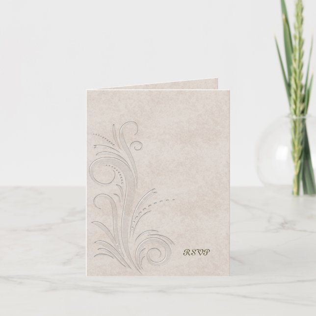 Embossed Illusion Debutante Ball UAWG Einladung (Vorderseite)