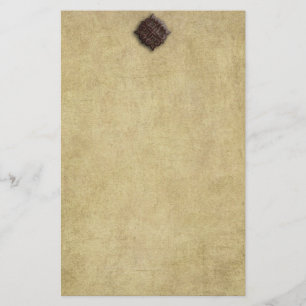 Embossed Medallion- No Lines Stationery Briefpapier