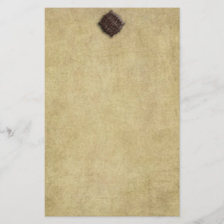 Embossed Medallion- No Lines Stationery Briefpapier