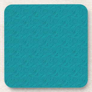 Embossed Rose Aquamarine UNTERSETZER