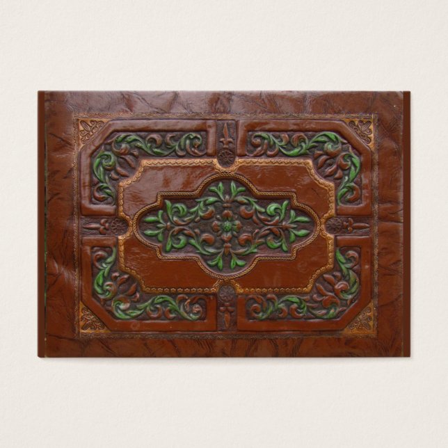 Embosses Lederlook ~ ATC (Vorderseite)