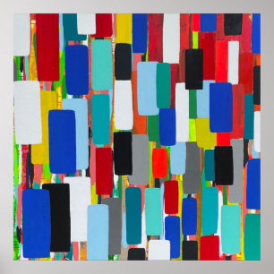 Embouteillage 24 x 24 Poster