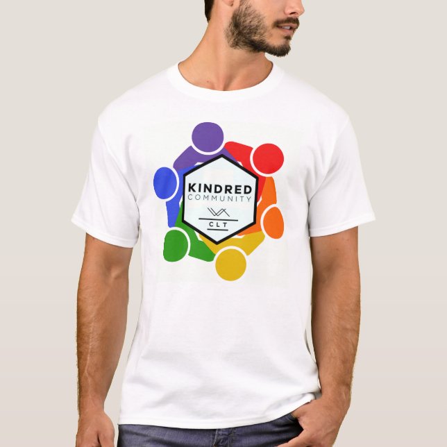 "EMBRACE ALL" Basic T-Shirt für Herren (Vorderseite)