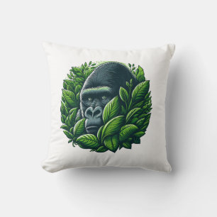 Embrace Comfort: Gorilla-geformtes Speicherschmied Kissen