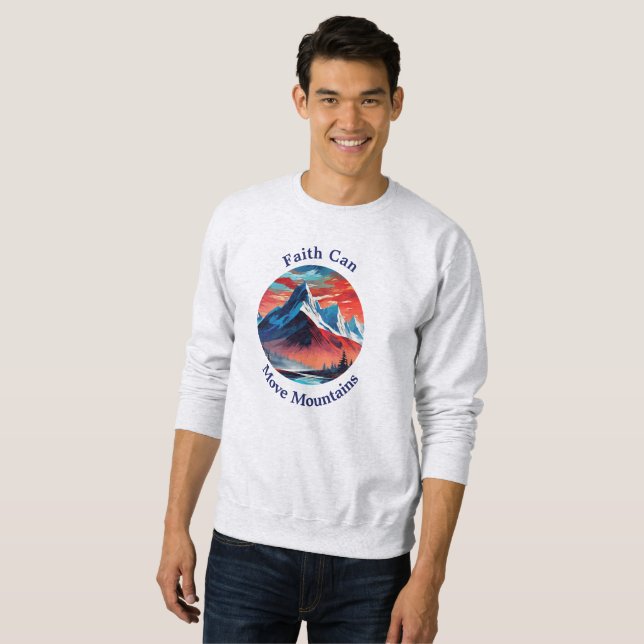 Embrace den Power des Glaubens Sweatshirt (Vorne ganz)