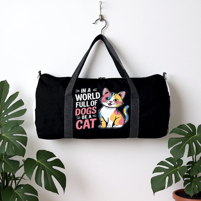 Embrace Feline Individuality Duffle Bag (Von Creator hochgeladen)