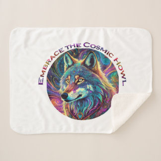 Embrace für den kosmischen Howl Wolf Sherpadecke