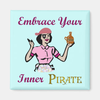 Embrace für Ihren inneren Piraten Magnet