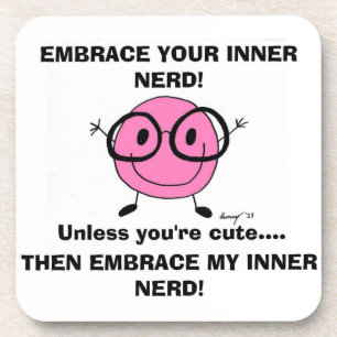 EMBRACE IHRE INNER NERD Untersetzer - Set von 6
