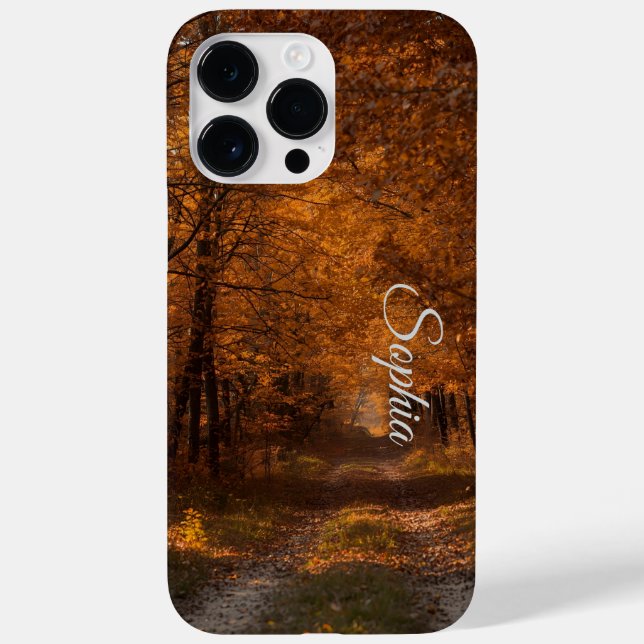 Embrace im Herbst - Ruhiger Waldweg Kunst P Case-Mate iPhone 14 Pro Max Hülle (Rückseite)