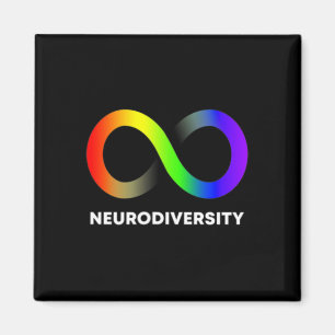 Embrace Neurodiversity-Autismus Adhd Asd Infinity  Magnet