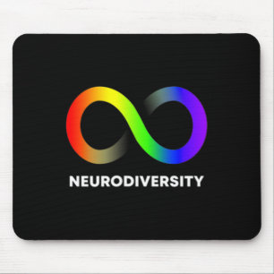 Embrace Neurodiversity-Autismus Adhd Asd Infinity Mousepad