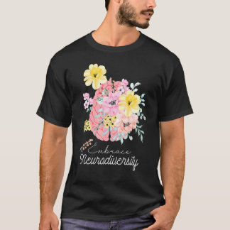Embrace Neurodiversity Autismus Sensibilisierungsm T-Shirt
