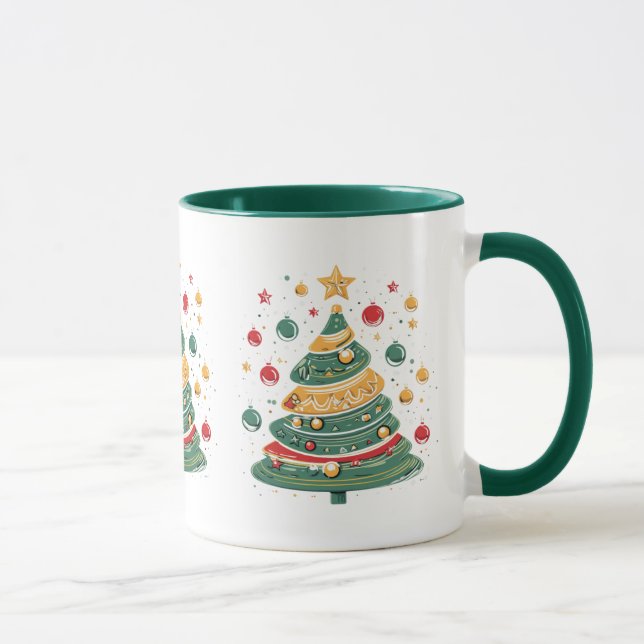 "Embrace the Joy of Christmas!" Tasse (Rechts)