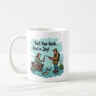 Embrace the joy of fishing kaffeetasse