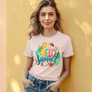 Embrace the Sunshine: Hallo Sommer T-Shirt