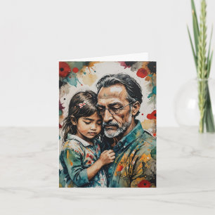 Embrace von Erinnerungen - Beileid Karte