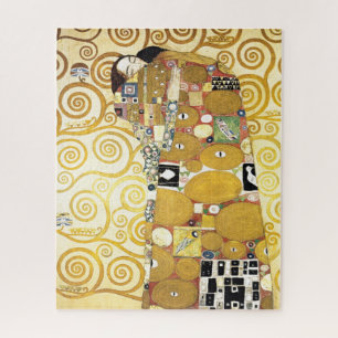Embrace von Gustav Klimt Malerei Muster Artwork