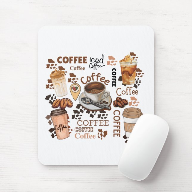 Embrace Your Coffee Love with Our Exclusive Mousepad (Mit Mouse)