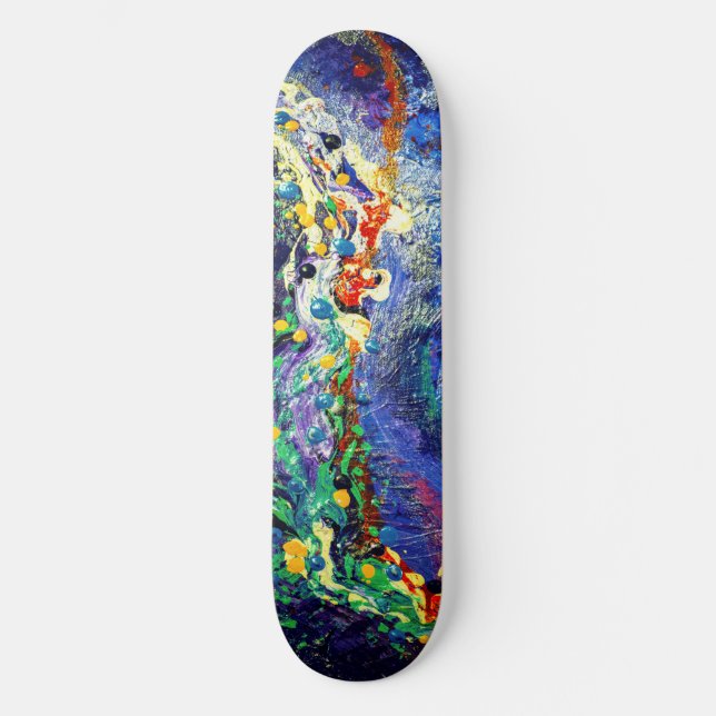 Embraced Abstrakt Skateboard (Vorderseite)