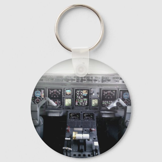 Embraer 145 Flight Deck Schlüsselanhänger (Vorderseite)