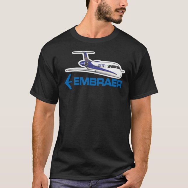 Embraer ERJ 145 Regional Jet Classic T-Shirt (Devant)