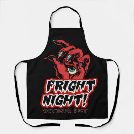 Embraphieren des Horrors: Bloody Fright Night Hall Schürze