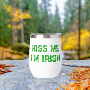 Embrasse-moi Je suis irish chanceux trèfle St Patr