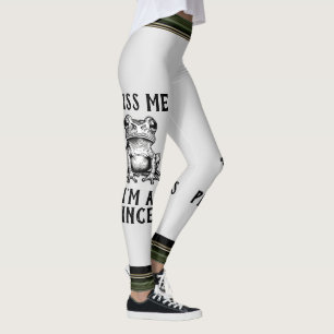 Embrasse-moi Je suis une princesse Leggings