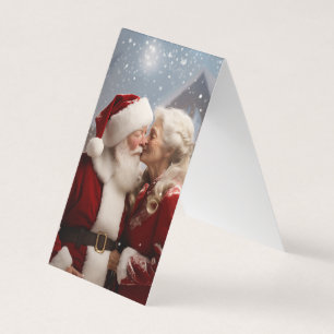 Embrasser M. et Mme Père Noël