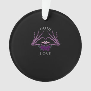 Embrassez Goth Skeleton Heart