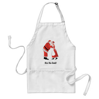 Embrassez le cuisinier ! Tablier du père noël