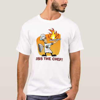 Embrassez le T-shirt de bande dessinée de chef