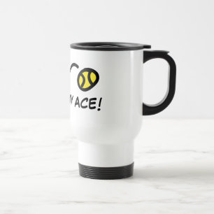 Embrassez ma tasse de voyage d'as pour