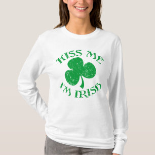 Embrassez-moi le t-shirt irlandais Im