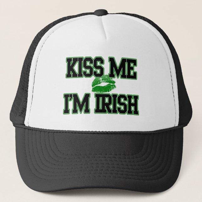 Embrassez-moi que je suis casquette irlandais (Devant)