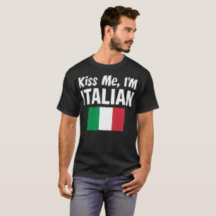 Embrassez-moi que je suis T-shirt italien