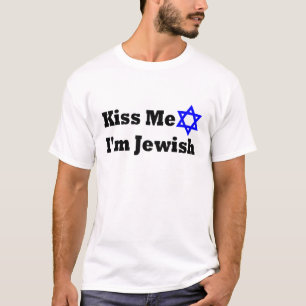 Embrassez-moi que je suis T-shirt juif