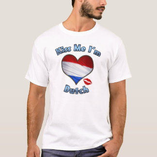 Embrassez-moi que je suis T-shirt néerlandais de